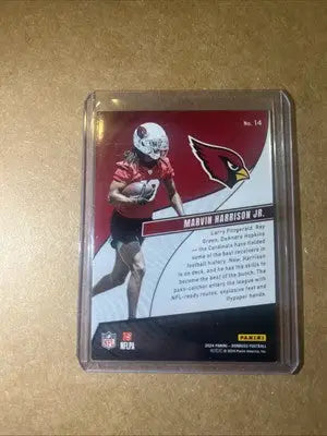 Marvin Harrison Jr. football card from Panini Donruss Rookie Revolution series