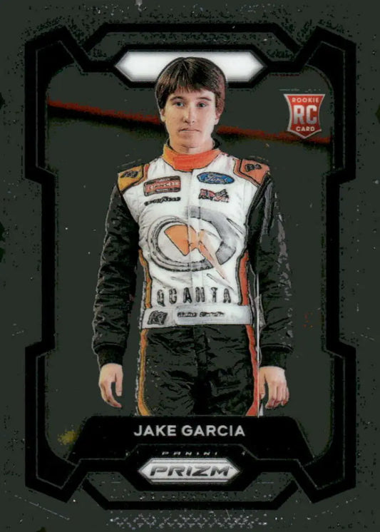 Jake Garcia rookie card from 2024 Panini Prizm Quanta Thorsport Racing collection