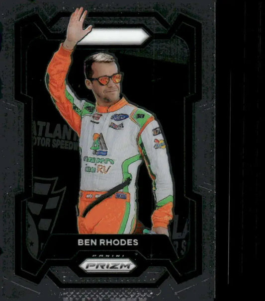 2024 Panini Prizm Ben Rhodes racing card featuring Campers Inn and ThorSport Racing