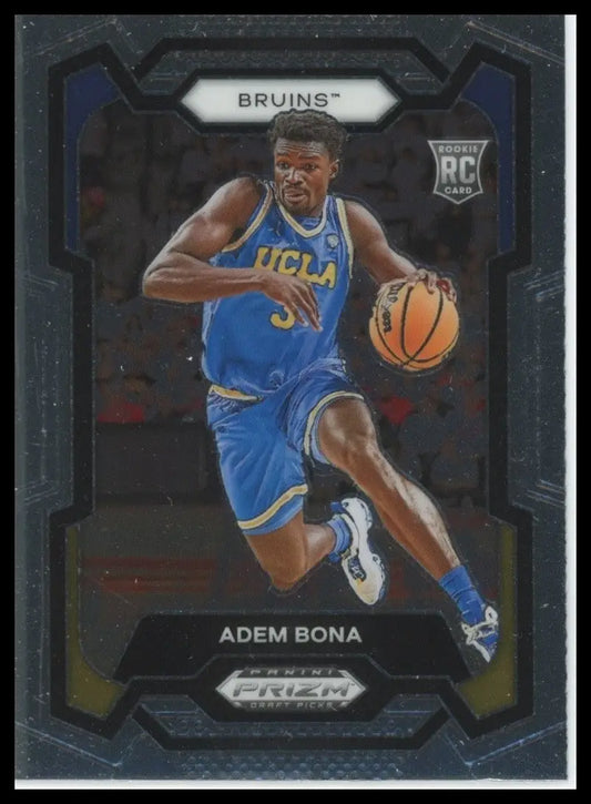 2024 Panini Prizm Draft Picks Adem Bona #60 Rookie UCLA Bruins Basketball Card