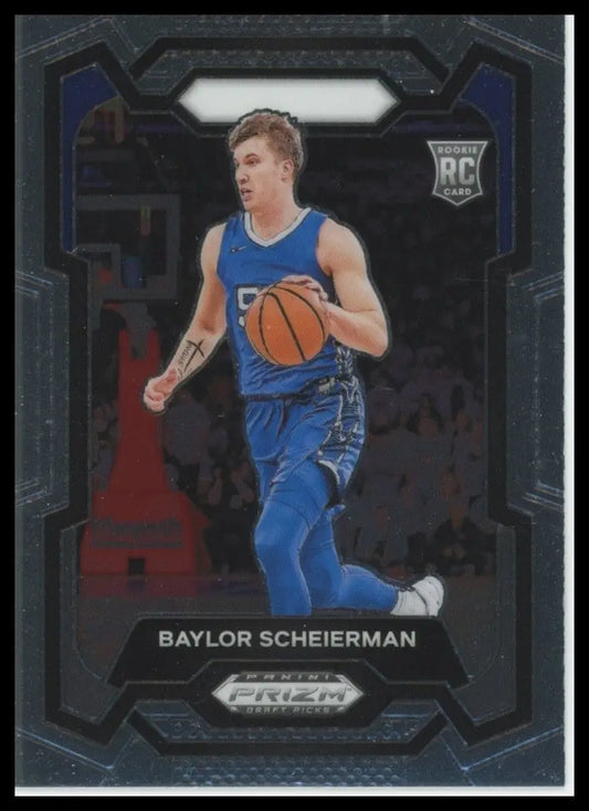 2024 Panini Prizm Draft Picks Baylor Scheierman #68 Rookie Basketball Card NCAA - Basketball Card