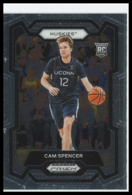 2024 Panini Prizm Draft Picks Cam Spencer #94 Rookie UCONN Huskies Basketball - Trading Card