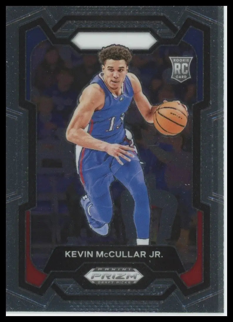 2024 Panini Prizm Draft Picks Kevin McCullar Jr #19 Rookie Basketball Card NCAA