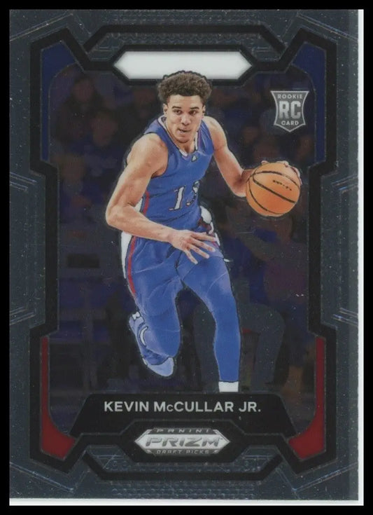 2024 Panini Prizm Draft Picks Kevin McCullar Jr #19 Rookie Basketball Card NCAA