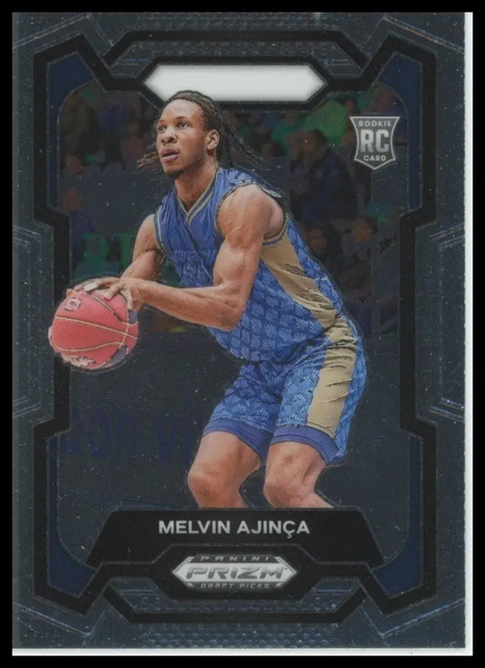 2024 Panini Prizm Draft Picks Melvin Ajinca #48 Rookie Basketball Card NCAA