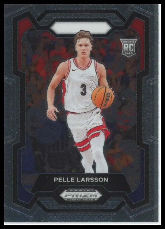 2024 Panini Prizm Draft Picks Pelle Larsson #16 Rookie Basketball Card NCAA