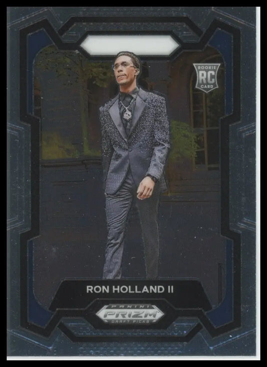 2024 Panini Prizm Draft Picks Ron Holland II #8 Rookie Basketball Card NCAA - Basketball Card