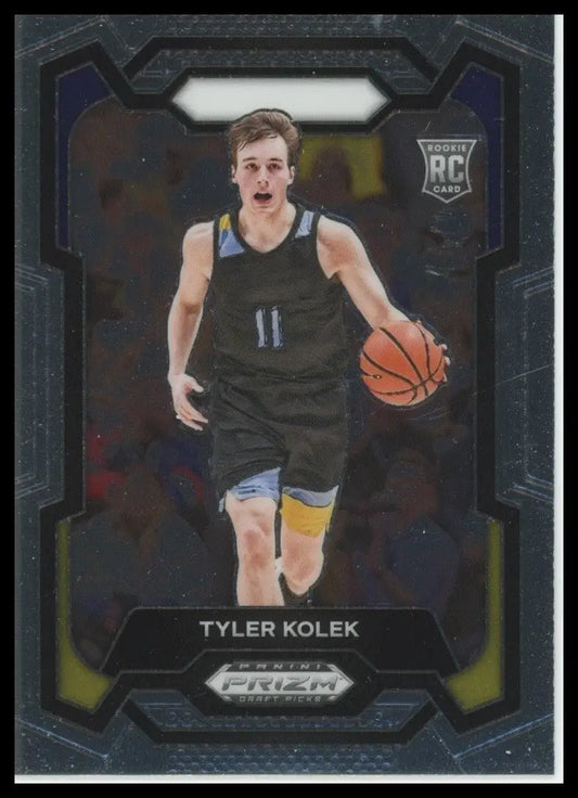 2024 Panini Prizm Draft Picks Tyler Kolek #7 Rookie Basketball Card NCAA Sports - Basketball Card