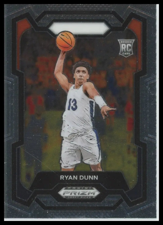 2024 Panini Prizm Draft PicksRyan Dunn #5 Rookie Basketball Card NCAA Sports