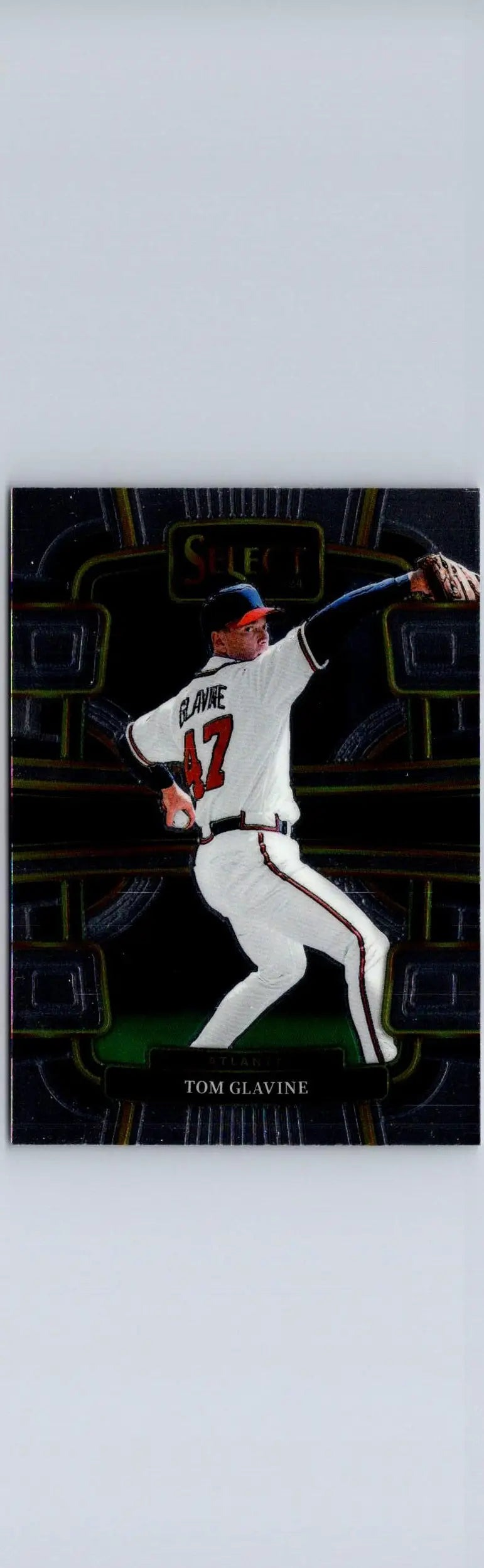 Tom Glavine baseball card from Panini Select 2024 product collection