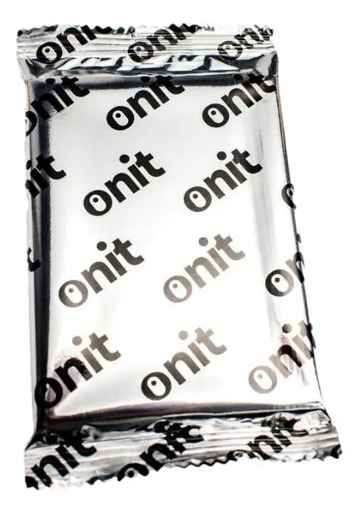 White foil packet featuring onit pattern for Penn State football trading cards