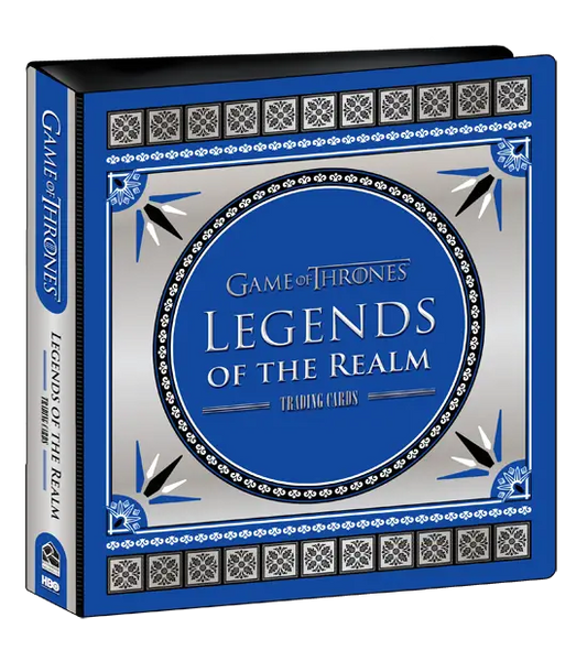 Rittenhouse Game of Thrones Legends of the Realm Album Binder with exclusive promo card