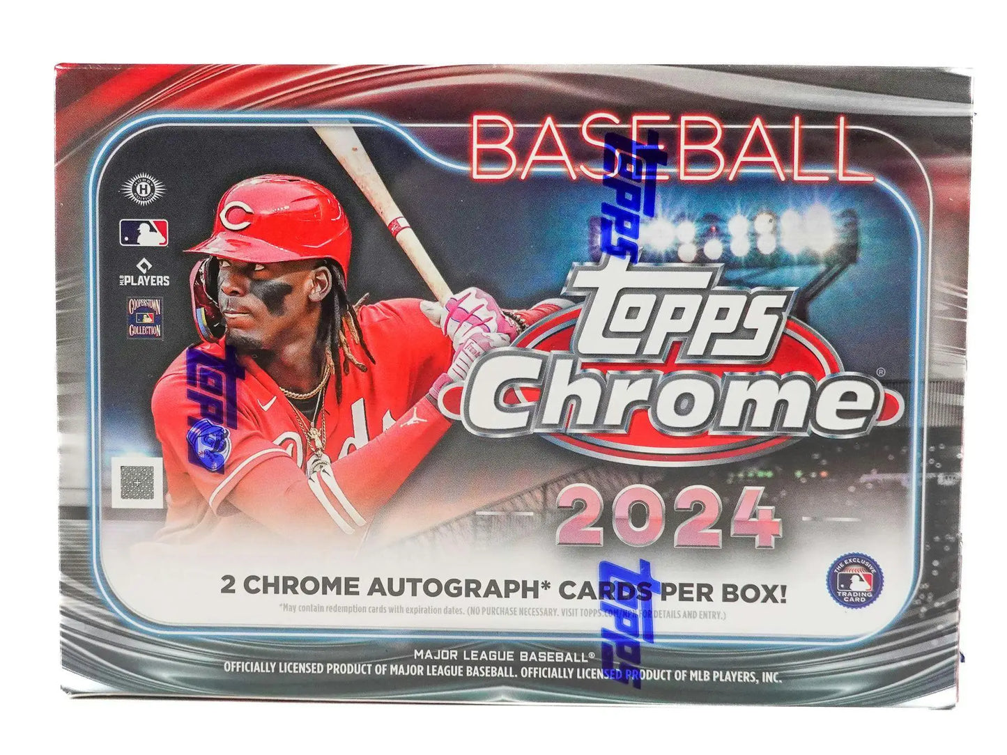 2024 Topps Chrome Baseball Breakers Delight Box with Red Refractor and Superfractor Parallel