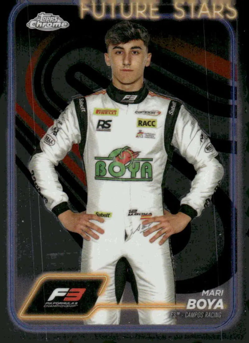 2024 Topps Chrome Formula 1 #54 Mari Boya Campos Racing Trading Card NM-MT