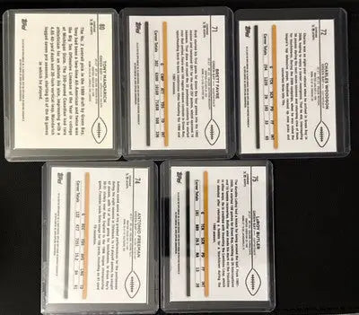 Green Bay Packers 2024 Topps Chrome trading cards in protective sleeves lot