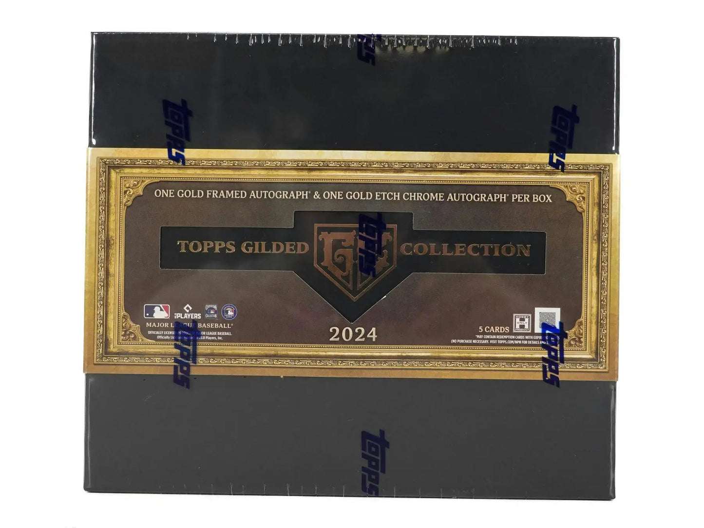 2024 Topps Gilded Collection Baseball Hobby Box with Topps Chrome gold parallel card