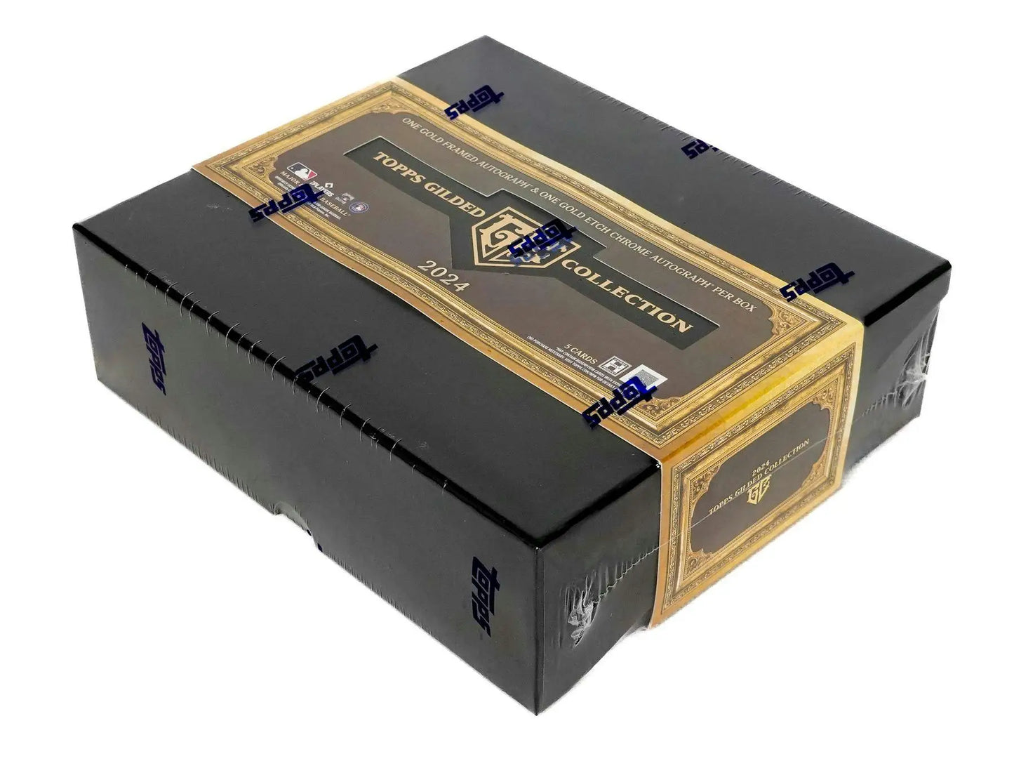 Sealed 2024 Topps Gilded Collection Baseball Hobby Box with top Gold Parallel cards