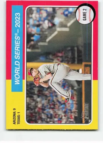 2024 Topps Heritage Merrill Kelly Baseball Card with Original Gloss Diamondbacks ID 70462
