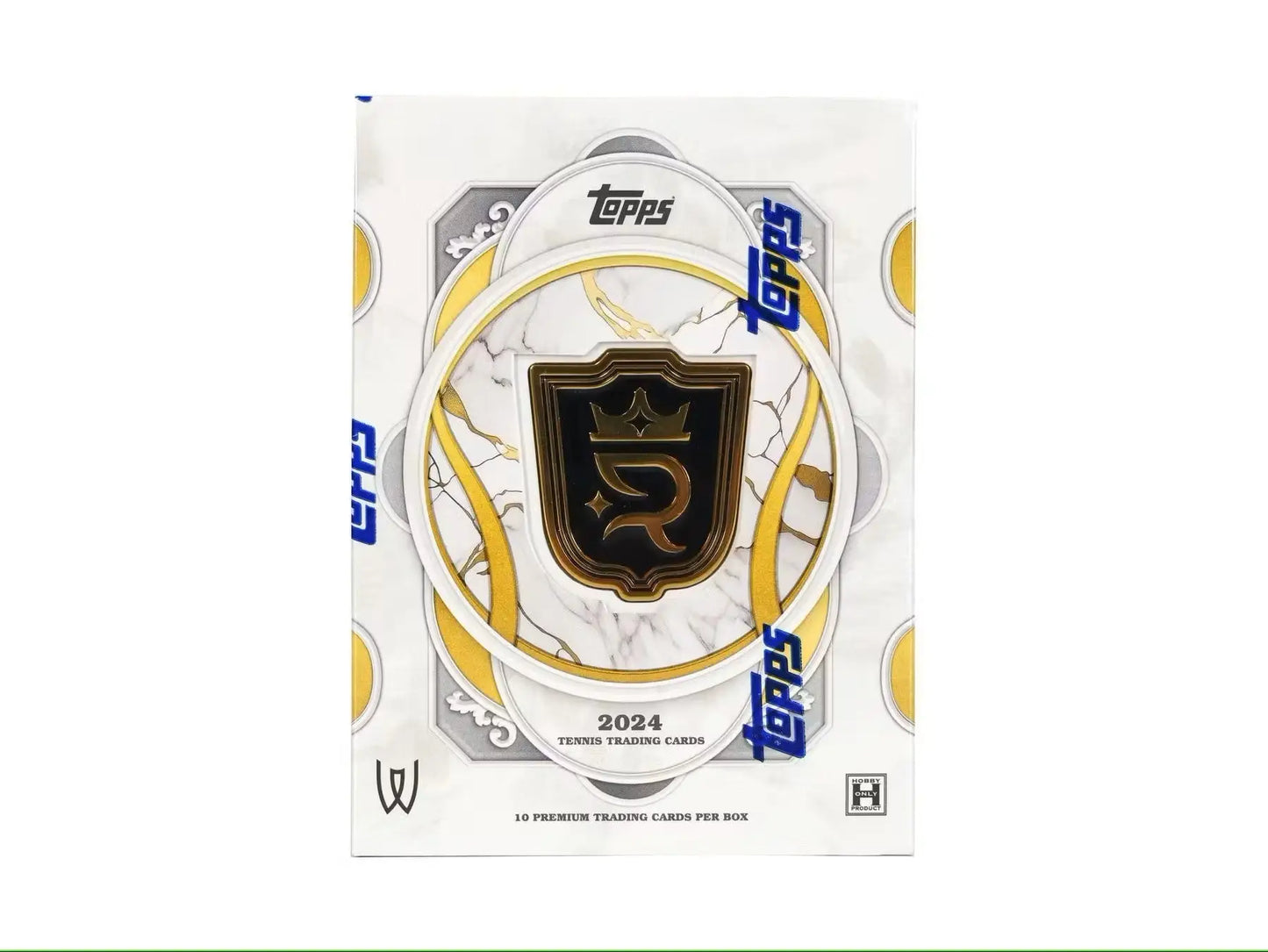 Topps 2024 Royalty Collection Tennis Hobby Box featuring trading cards