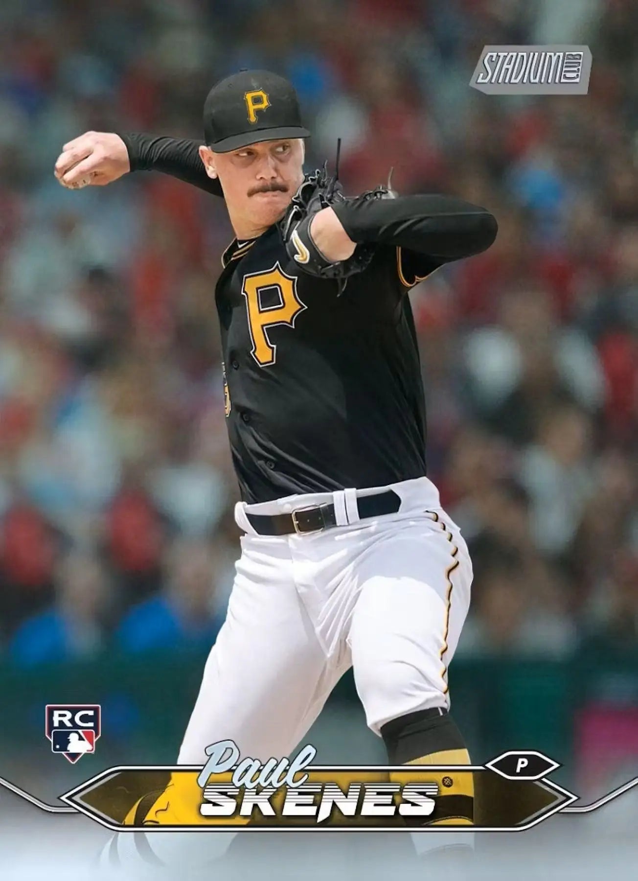 Paul Skenes baseball card from 2024 Topps Stadium Club Baseball Compact Box