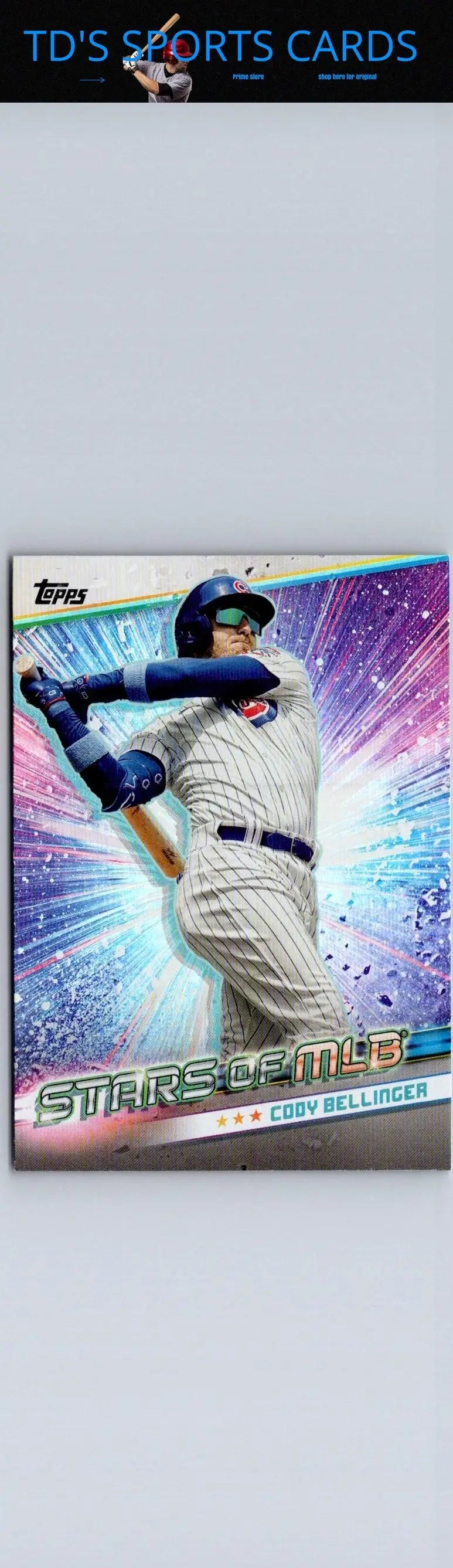 Cody Bellinger Stars of MLB Chrome baseball card from 2024 Topps Update series
