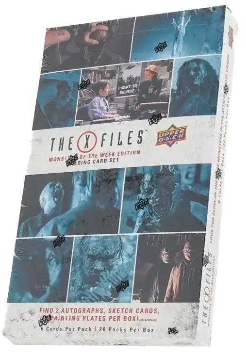 2024 Upper Deck The X-Files Monsters of the Week Edition Card Box displayed for sale