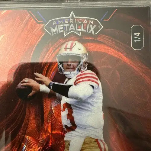 2024 Wild Card American Metallix BROCK PURDY SSP 1/4 San Fran 49ers Color Match!