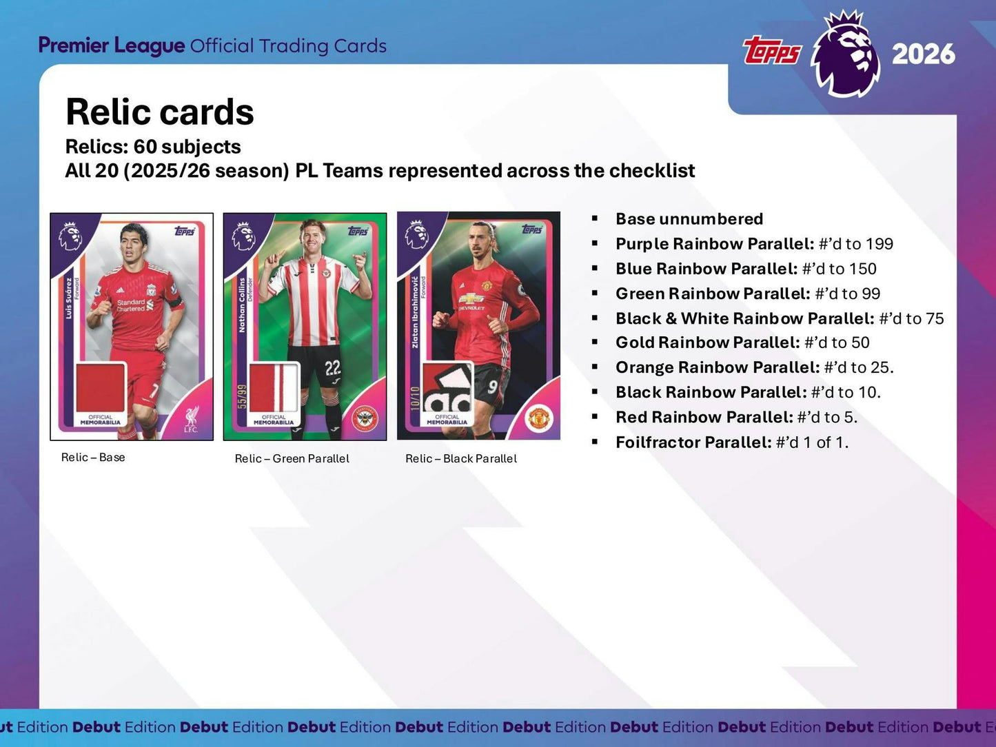 2025 - 26 Topps Premier League EPL Soccer Hobby Box | Columbia Sports Cards - Columbia Hobby - Sports Card Boxes - Toploaders - Card Savers