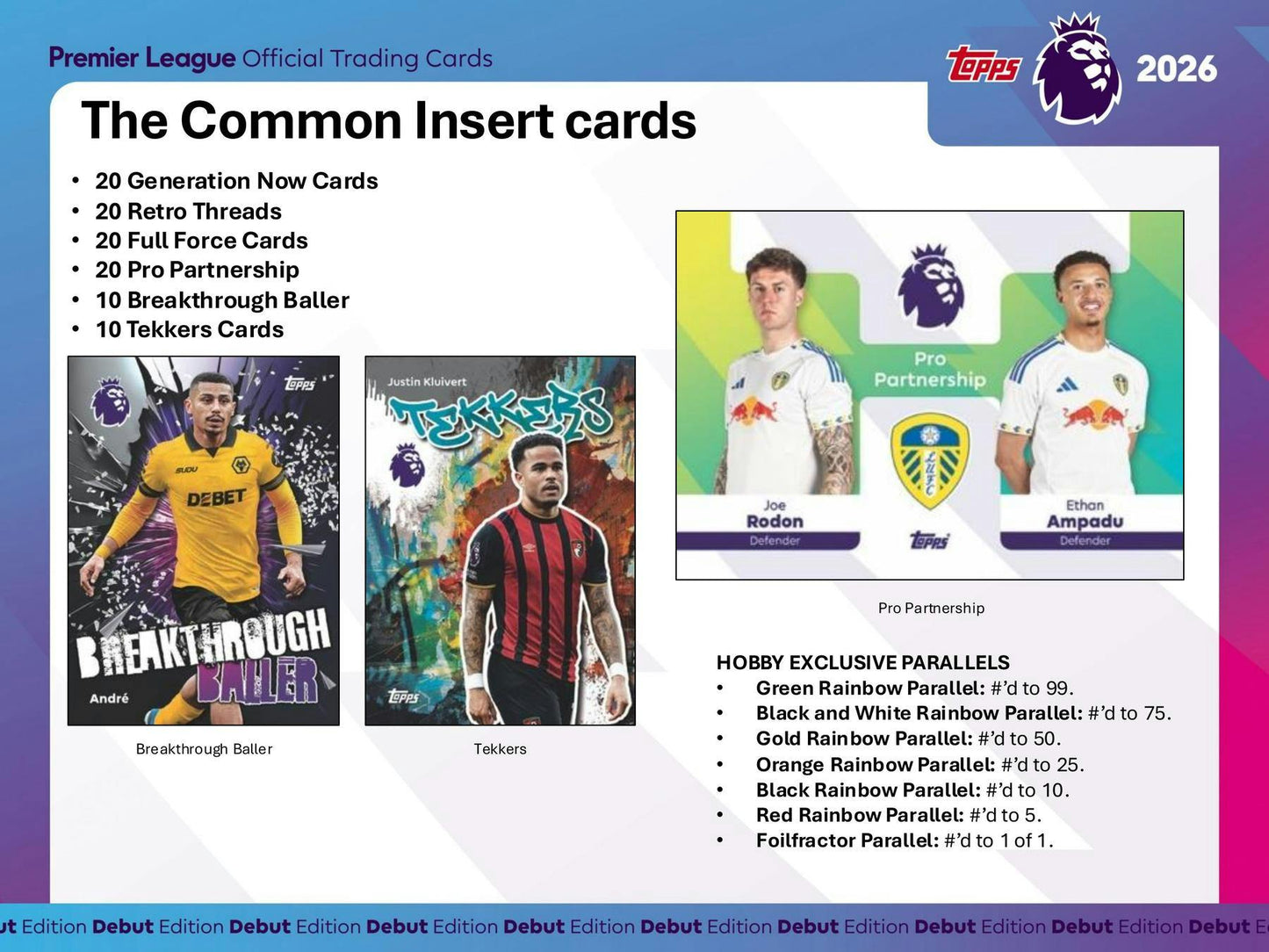 2025 - 26 Topps Premier League EPL Soccer Hobby Box | Columbia Sports Cards - Columbia Hobby - Sports Card Boxes - Toploaders - Card Savers