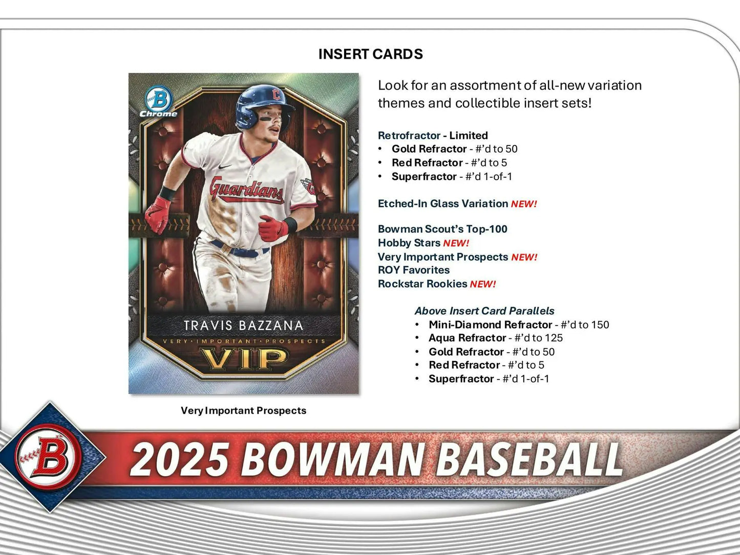 2025 Bowman Baseball Card featuring red refractor breaker exclusive gold refractor design