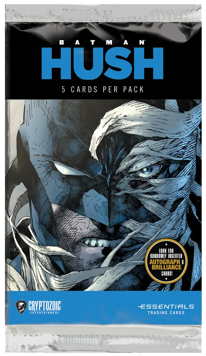 Batman Hush trading card pack from Cryptozoic Batman Hush Essentials Trading Card Box