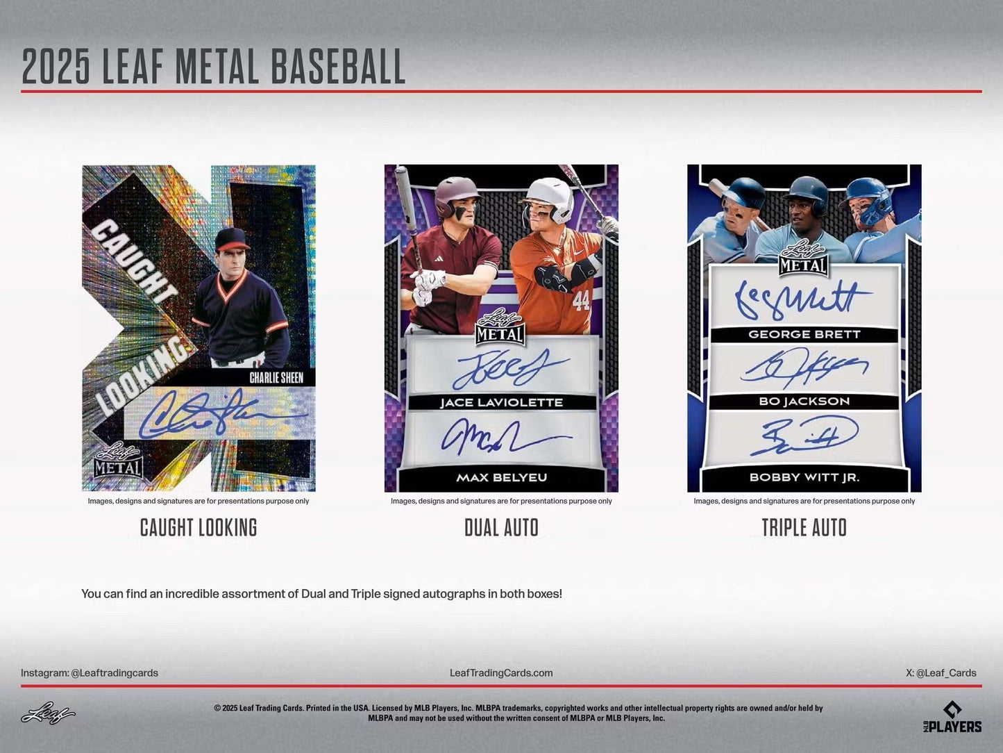 2025 Leaf Metal Baseball Hobby Box | Columbia Sports Cards