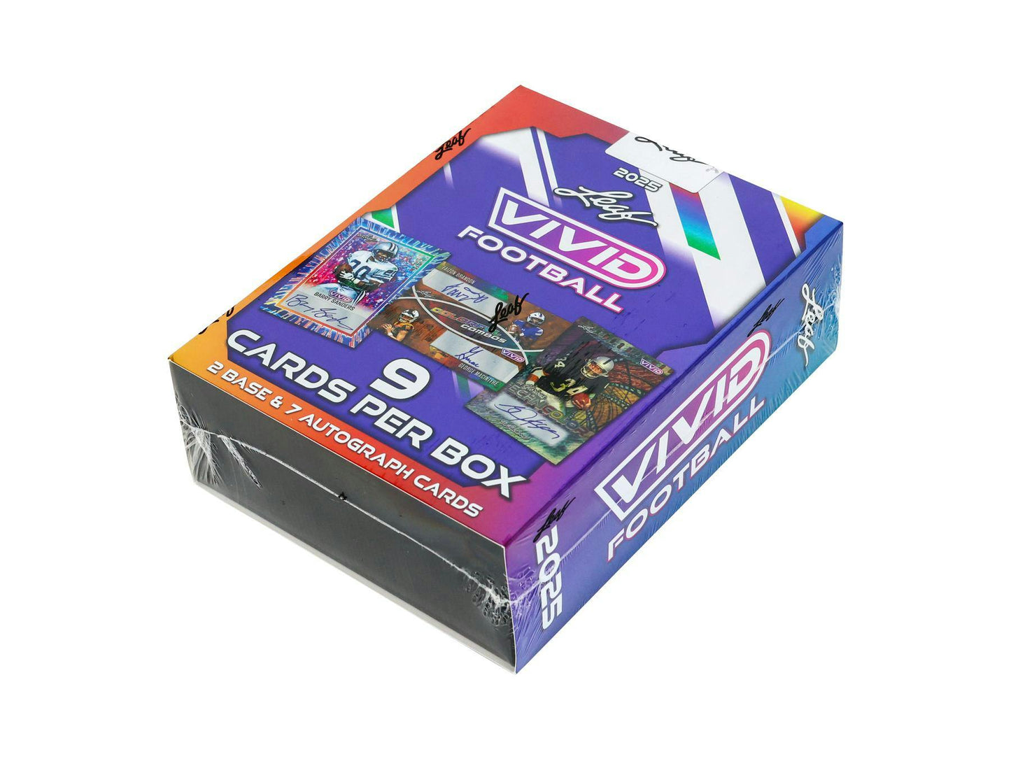 2025 Leaf Vivid Football Hobby Box | Columbia Sports Cards