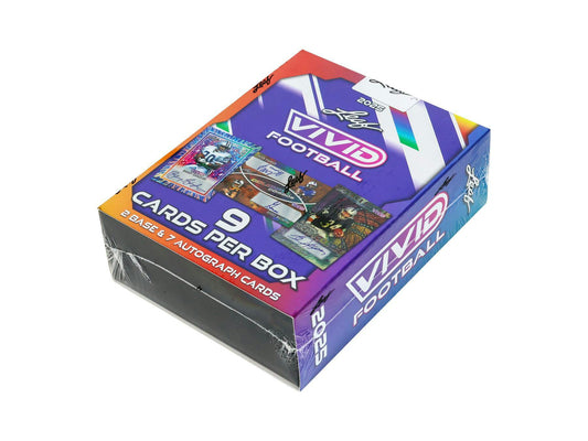 2025 Leaf Vivid Football Hobby Box | Columbia Sports Cards