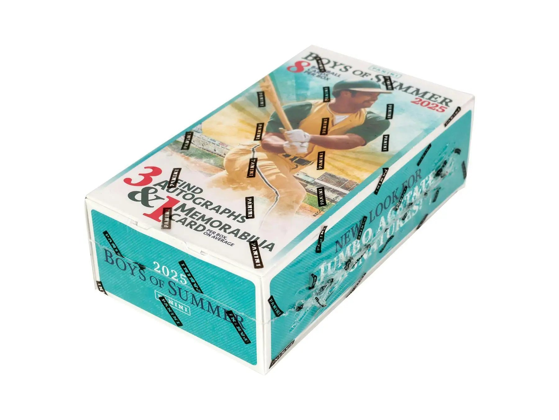 Sealed 2025 Boys of Summer baseball trading cards hobby box with autographs memorabilia Panini Boys