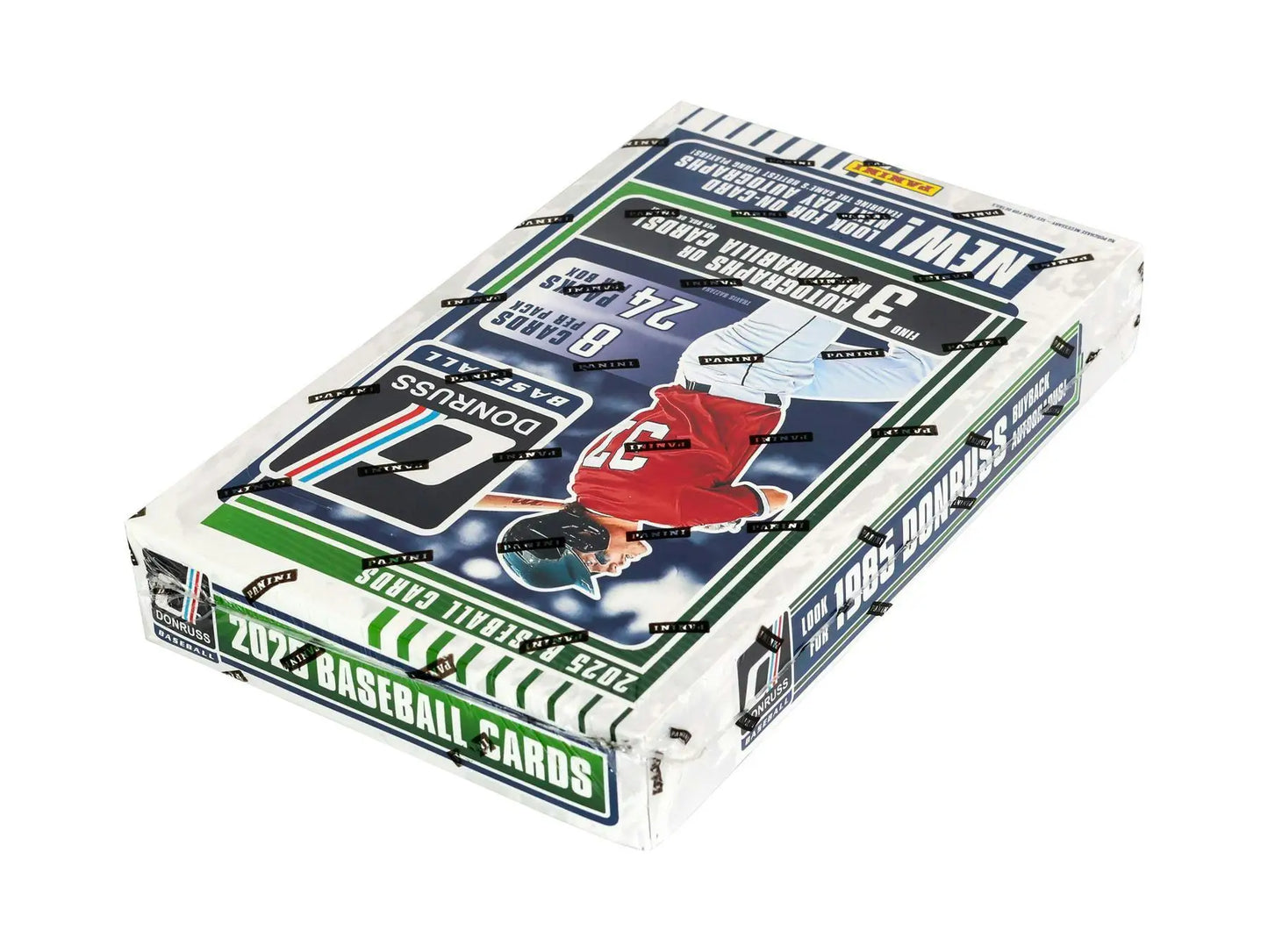 Sealed 2022 Donruss Baseball box with three autographs featuring Paul Skenes