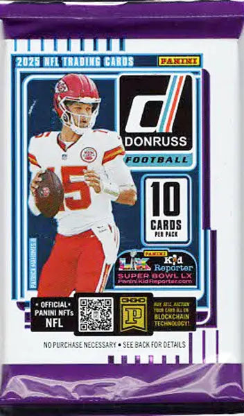 2025 Panini Donruss Football Hobby Pack - Sports Cards - Football Sealed