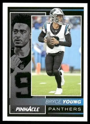 Panini Pinnacle Encore Bryce Young football card from 2025 Panini Pinnacle Encore series