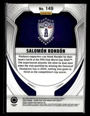 2025 Panini Prizm FIFA Club World Cup #149 Salomon Rondon