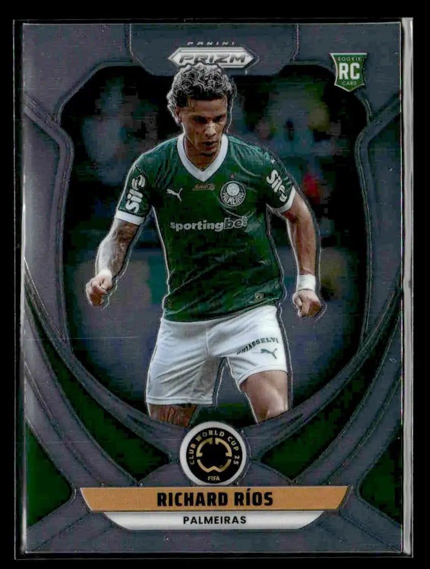 Panini Prizm FIFA Richard Rios Palmeiras trading card from FIFA Club World Cup 2025