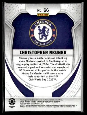 2025 Panini Prizm FIFA Club World Cup #66 Christopher Nkunku