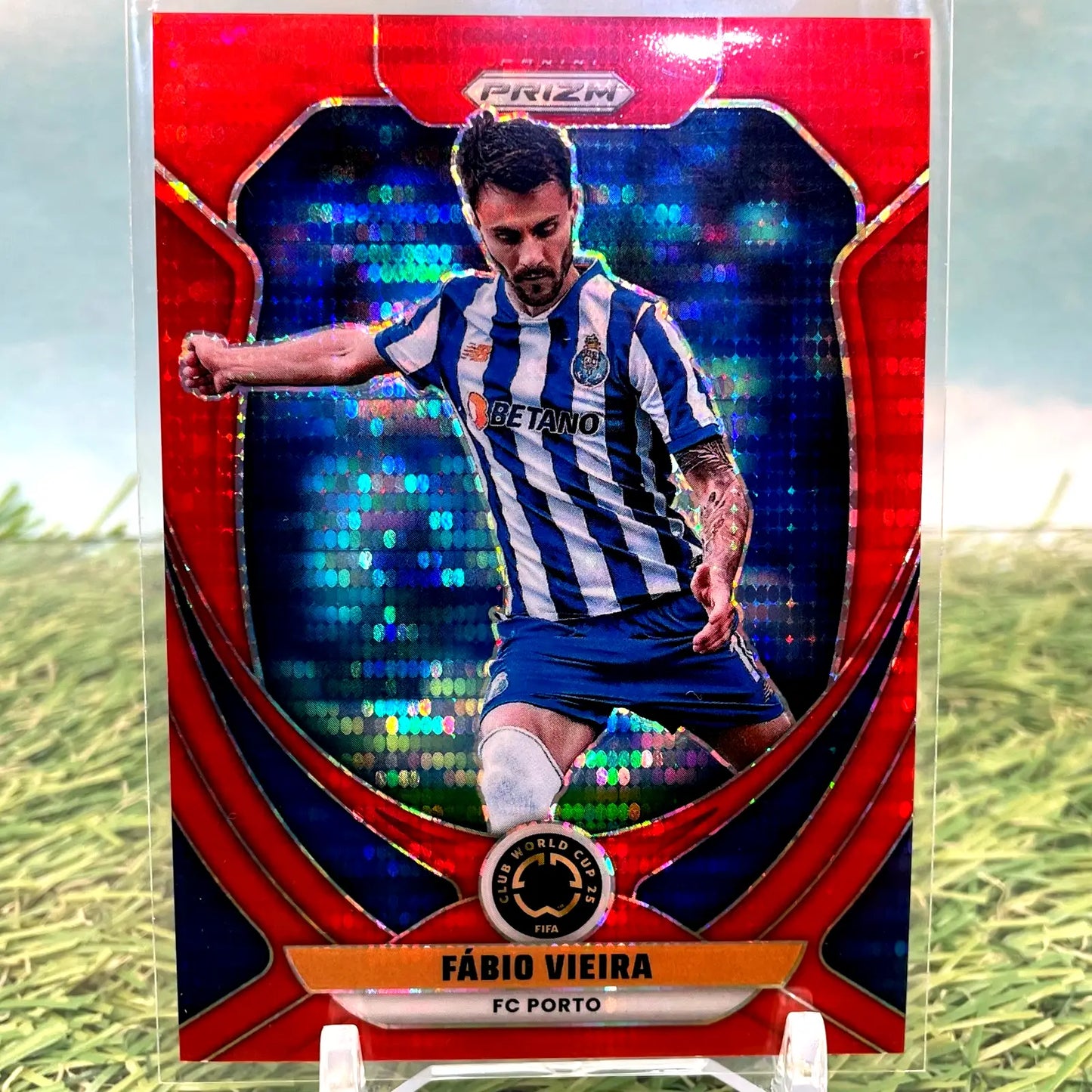 2025 Panini Prizm FIFA Club World Cup - Fabio Vieira #101 Pulsar Prizm