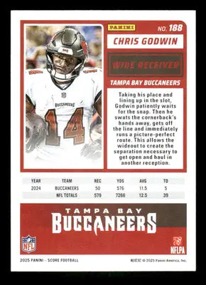 2025 Panini Score Chris Godwin #188 Football - Football Card