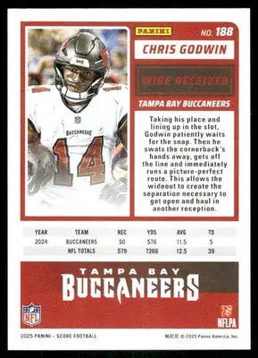 2025 Panini Score Chris Godwin #188 Football - Trading Card