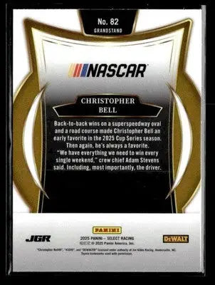 2025 Panini Select #82 Christopher Bell - Trading Card