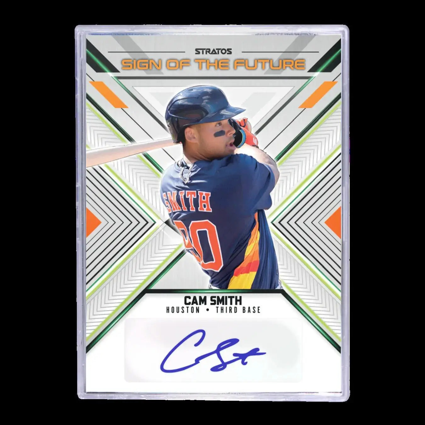 Cam Smith baseball card from 2025 Pulse Stratos Baseball Hobby Box, part of Stratos Baseball Hobby collection
