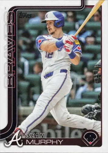 Original gloss Sean Murphy baseball card from 2025 Topps NM-MT Braves ID 78464