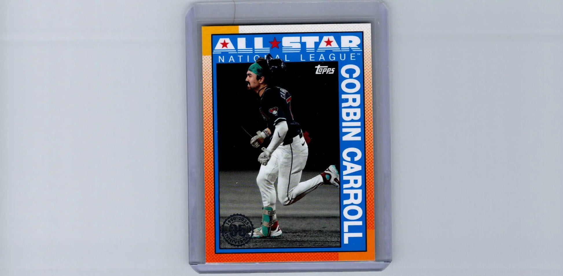 Corbin Carroll All-Star baseball card from 2025 Topps 35th Anniversary collection