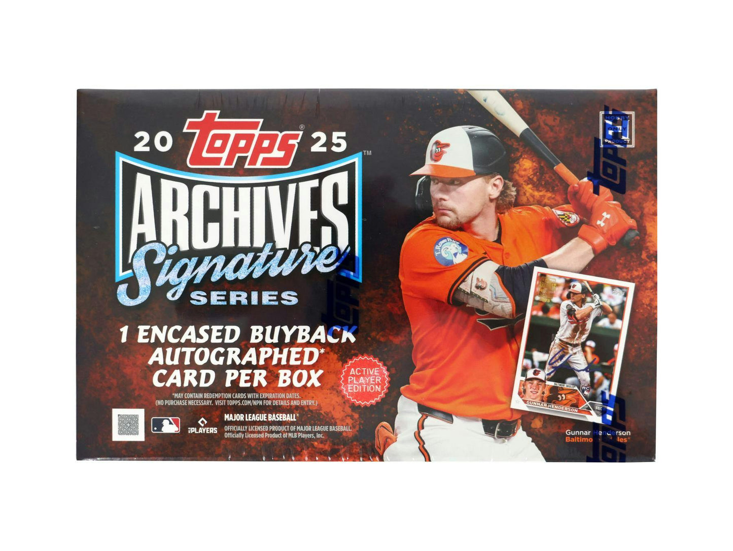 2025 Topps Archives Signature Series Baseball Hobby Box | Columbia Sports Cards