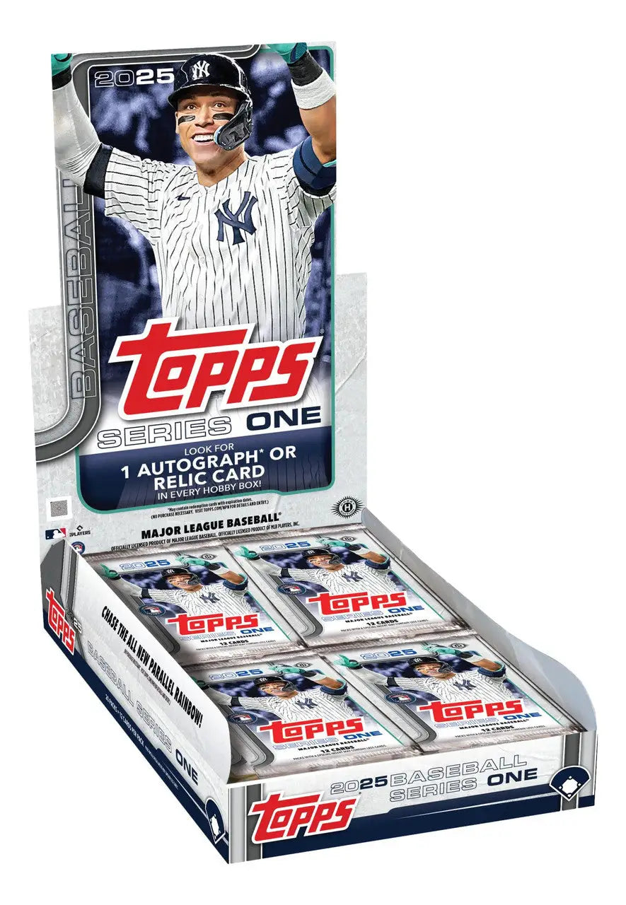 Topps Baseball Series 1 Hobby Box featuring Topps Baseball 2025 Series One cards